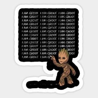 I Am Groot Sticker